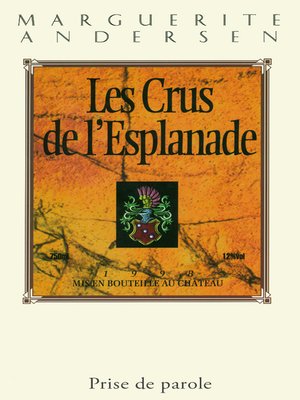 cover image of Crus de l'Esplanade